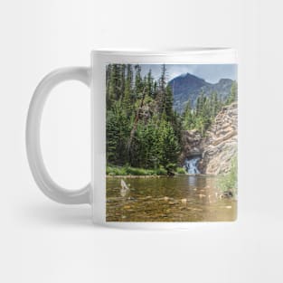 Running Eagle Falls Montana Mug